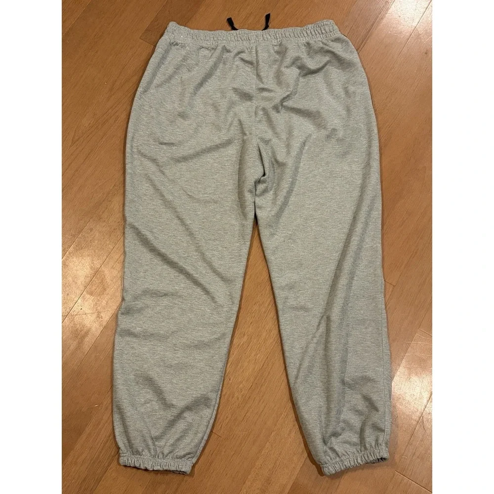 Nike Mens Virginia Cavaliers Dri-FIT Fleece Sweatpants Gray XL Training Pants